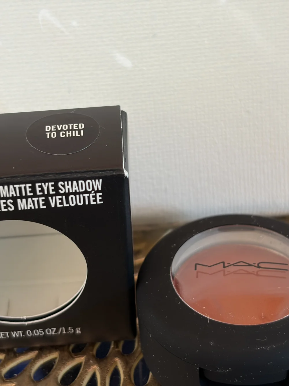 MAC Cosmetics Powder Kiss Soft Matte Eyeshadow Devoted To Chili